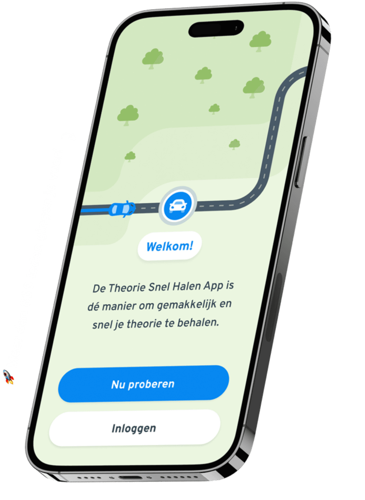 Online auto theorie app van Theorie Snel Halen