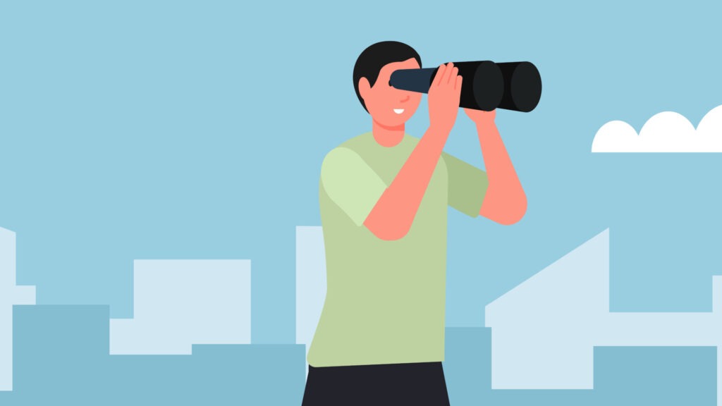 Zoeken naar doodlopende weg Leerling zoekt op kaart naar een doodlopende weg en bijbehorend verkeersbord tijdens het oefenen voor het CBR-theorie-examen