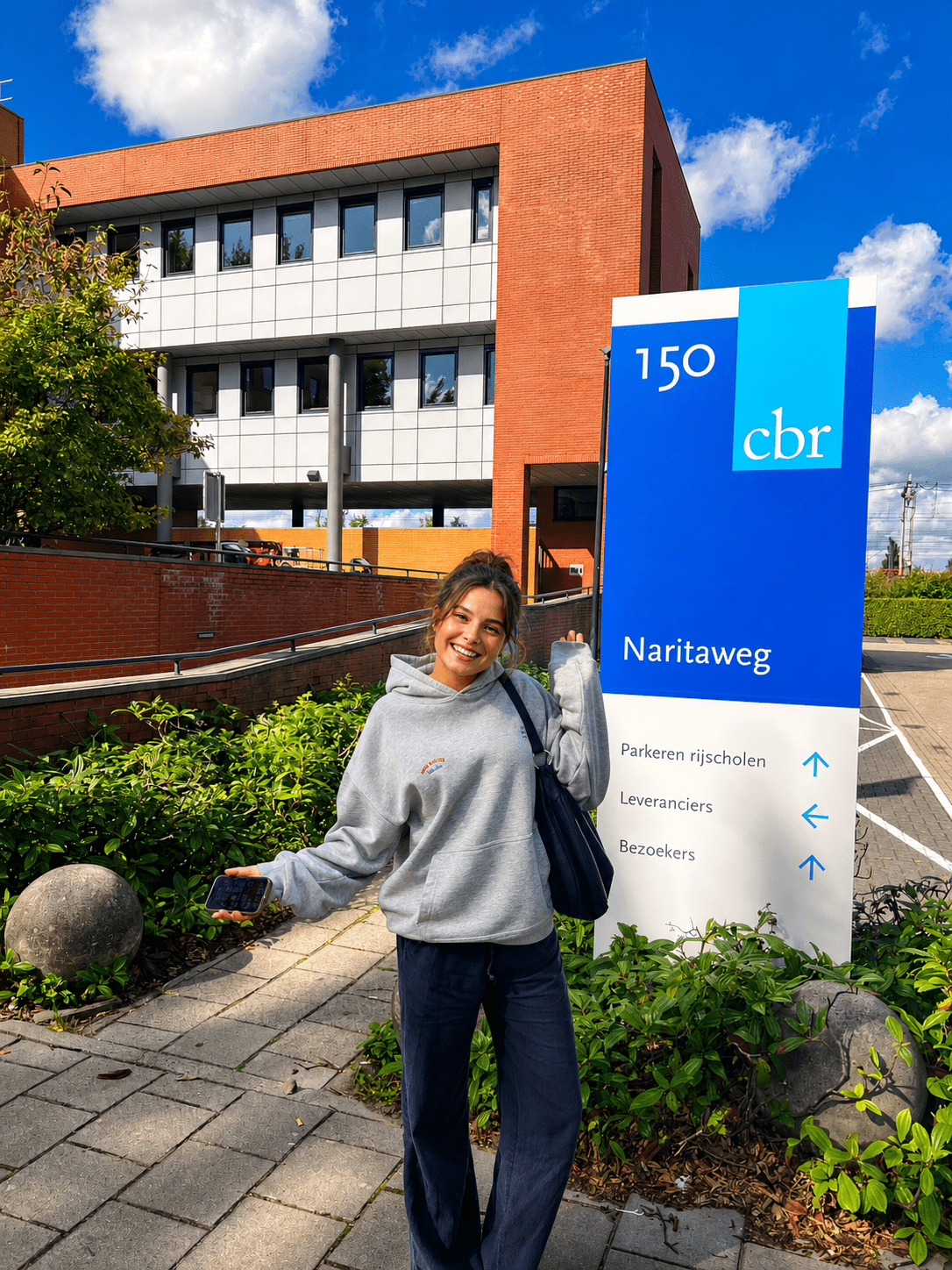 Student who prepared with the English theory app and passed the CBR exam
